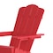 Flash Furniture Red Adirondack Patio Chairs with Cupholder, 4PK 4-LE-HMP-1044-10-RD-GG - alternate 9